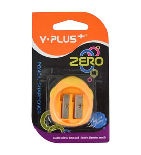 Y-Plus Soft Grip Çift Bıçaklı Kalemtraş (Jumbo+Standart) 