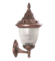 AVONNI BAP-68186-BKR-M3 Kahverengi Boyalı Dış Mekan Aydınlatma E27 ABS Polikarbon Cam 30x26cm