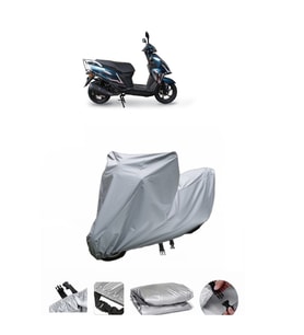 Falcon Mocco 50  Gri Motosiklet Brandası ARKA ÇANTA UYUMLU DEĞİLDİR