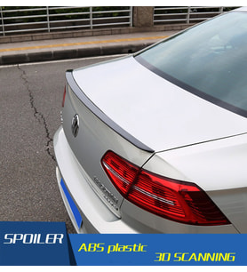 Volkswagen Passat B8 Bagaj Üstü Spoiler Yapışık Abs Plastik 2015-