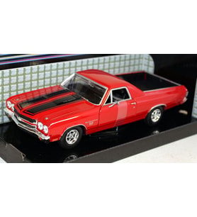 MotorMax 1970 Chevrolet El Camino Kırmızı SS 396 1/24 Model Araba