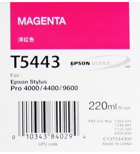 Tonersepeti Epson T5443 C13T544300 Orjinal Kırmızı Kartuş