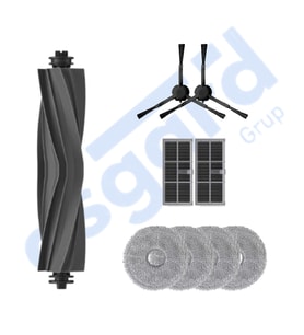 DREAME X30PRO-L10S PRO ULTRA-X30 ULTRA UYUMLU 1 Ana Fırça 2 Yan Fırça 2 Filtre 4 Mop