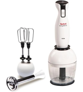 1000 W Blender Seti Beyaz – El Blenderı, 0,7 L Hazne, Paslanmaz Çelik Uç