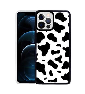 Apple iPhone 12 Pro Kılıf Zore M-Fit Desenli Kılıf Cow No1