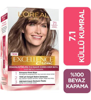 Loreal Excellence Creme Saç Boyası 7.1 Küllü Kumral