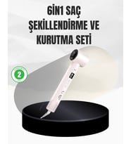 6 Başlıklı Hızlı Kurutma ve Bukle Şekillendirme Seti
