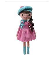 Amigurumi organik oyuncak bebek