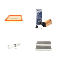 Bosch Filtre Bakım Seti Mini Cooper F55 F56 1.5 D 116 Beygir 2014-2015 Dizel Hava + Yağ F + Yakıt F. + Polen Bosch