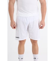 Diadora Düz  Beyaz Antrenman - Spor Şort - DDANT-SORT
