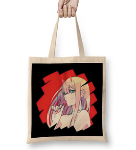 Yumeko Kakegurui Bez Çanta Uzun Saplı