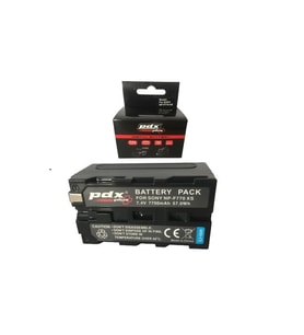 7700 mAh PDX F770 Kamera Işık Bataryası