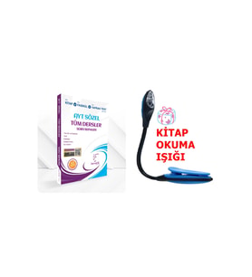 Karekök Yayınları AYT Sözel Tüm Dersler Soru Bankası Süper Sorular + Kitap Okuma Işığı Hediye (Çok Renkli)
