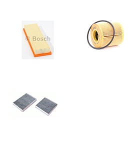 Bosch Filtre Bakım Seti Peugeot 207 1.4 Benzinli 75-90 Beygir Hava + Yağ F. + Polen Filtre Bosch