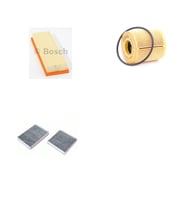 Bosch Filtre Bakım Seti Peugeot 207 1.4 Benzinli 75-90 Beygir Hava + Yağ F. + Polen Filtre Bosch