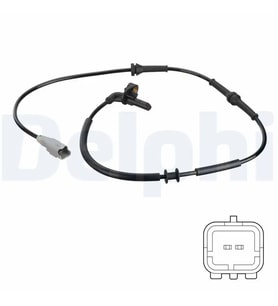 DELPHI SS20761 ABS Sensoru Sol Arka 4545C9