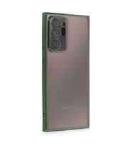 Galaxy Note 20 Kılıf Lensli - Yeşil