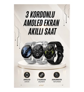 Akıllı Saat GPS Takipli Arama Cevaplama ve Müzik Kontrolü