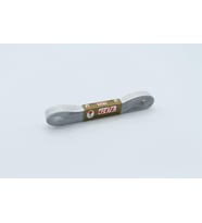 Gül Saten Kurdele Gümüş 10mm