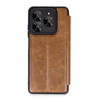 General Mobile Era 50 Kılıf Flip Cover - Taba