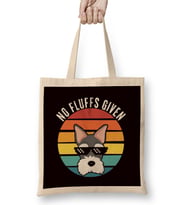 No Fluffs Given Scottish Terrier Dog Owner Dogs Breed Puppy Bez Çanta Uzun Saplı