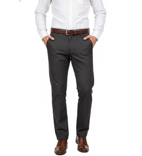 Erkek Regular Fit Klasik Pilesiz Kanvas Pantolon P1168 BGL-ST04796 (Kahverengi)