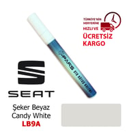 PARS Seat LB9A Şeker Beyaz - Candy Wite Çizik Giderici Oto Rötuş Boya Kalemi