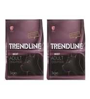 Trendline Biftekli Yetişkin Köpek Maması 1 Kg 2 Adet