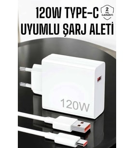 Northcity 120W Type-C Turbo Şarj Aleti - Hızlı ve Güvenli Şarj Çözümü