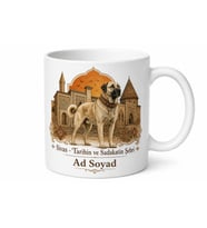 Sivas Merkez Tarihi Doku Kangal Köpeği Hatıra Kupa Bardak Hediye