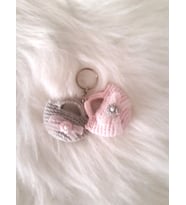 Maskot Sevimli Çantalar Amigurumi Organik Anahtarlık Oyuncak
