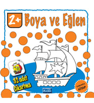 Boya ve Eğlen Turuncu Kitap
