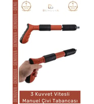 #ÇiviTabancası 3 Vitesli Beton Çelik Ahşap Uyumlu Profesyonel Güç Ayarlı Darbe Etkili Manuel Çivi Ta