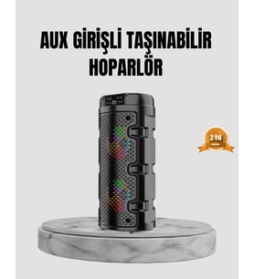 Taşınabilir Bluetooth Hoparlör Çift Sürücü Güçlü Bas HD Ses Çoklu Bağlantı