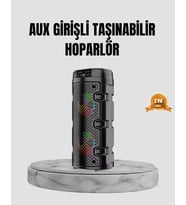 Taşınabilir Bluetooth Hoparlör Çift Sürücü Güçlü Bas HD Ses Çoklu Bağlantı