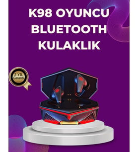 Kablosuz Bluetooth Gaming Kulaklık Led LED'li