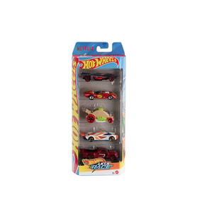 Hot Wheels Hadi Yarışalım 5'Li Paket, Netflix Dizisinden Ilham Alan 5 Oyuncak Yarış Arabası Jdr20