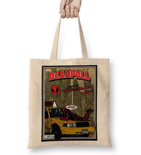 Marvel Deadpoll O Mercenario Tagarela Bez Çanta Uzun Saplı