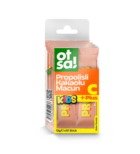 OTSA KİDS PROPOLİSLİ KAKAOLU MACUN 12G X 10 STICK