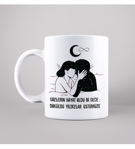 Sevgili Tasarımlı Kupa