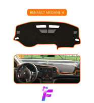 RENAULT Megane 4 Araca Özel Torpido Örtüsü Ön Göğüs Kılıfı Tam Koruma Oto Aksesuar A64