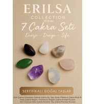 Sertifikalı 7 Çakra Doğal Taş Kütle Seti 10-15 mm – Enerji Denge ve Şifa El Cep Taşları (Çok Renkli)