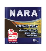 Nara Polimer Kil 55 gr PM23 Soot Brown 