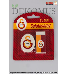 YENİ SEZON LİSANSLI GALATASARAY 2'Lİ SİLGİ