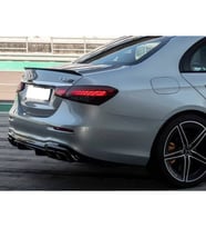 Mercedes W213 E63 Style Spoiler 2016-2019 (Plastik)