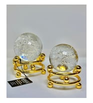2'Lİ YUV.NOKTALI METAL KÜRE GAGA-032