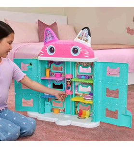 S00008876 SUN-SPM-FİGÜR OYUN SET GABBY S DOLLHOUSE SEVİMLİ BEBK EVİ GABBY
