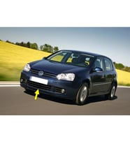 VW Golf 5 MK5 2004-2008 Ön Tampon Alt Orta Izgara 1K0853677