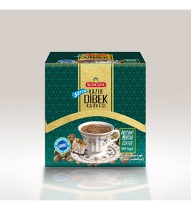 Altın Cezve Hazır Dibek Kahvesi Sütlü Şekerli 20 x 10 G