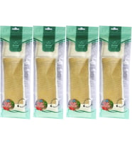 Derma Naturel Palmiye Örme İpli Banyo Kemeri (8*24CM) (4 Lü Set)